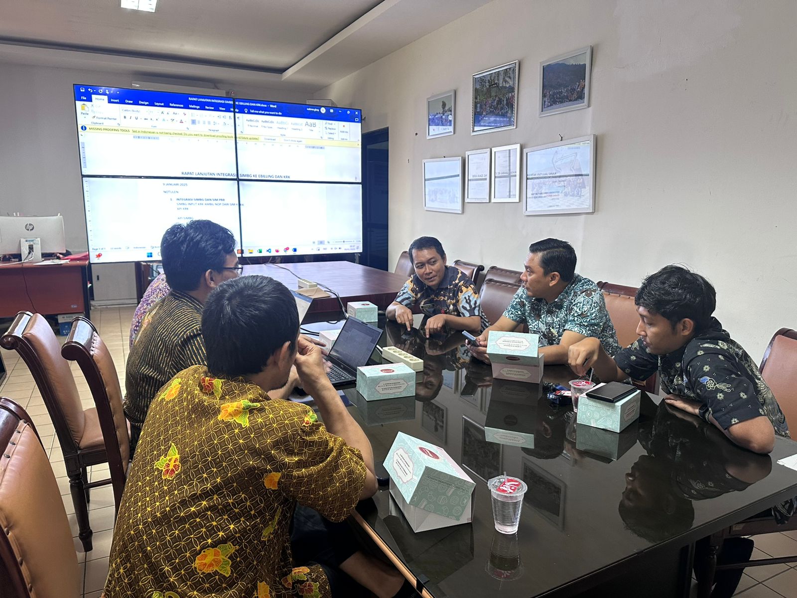 Rapat Tindak Lanjut Akses SIMBG untuk Pemutakhiran Data PBB Digelar